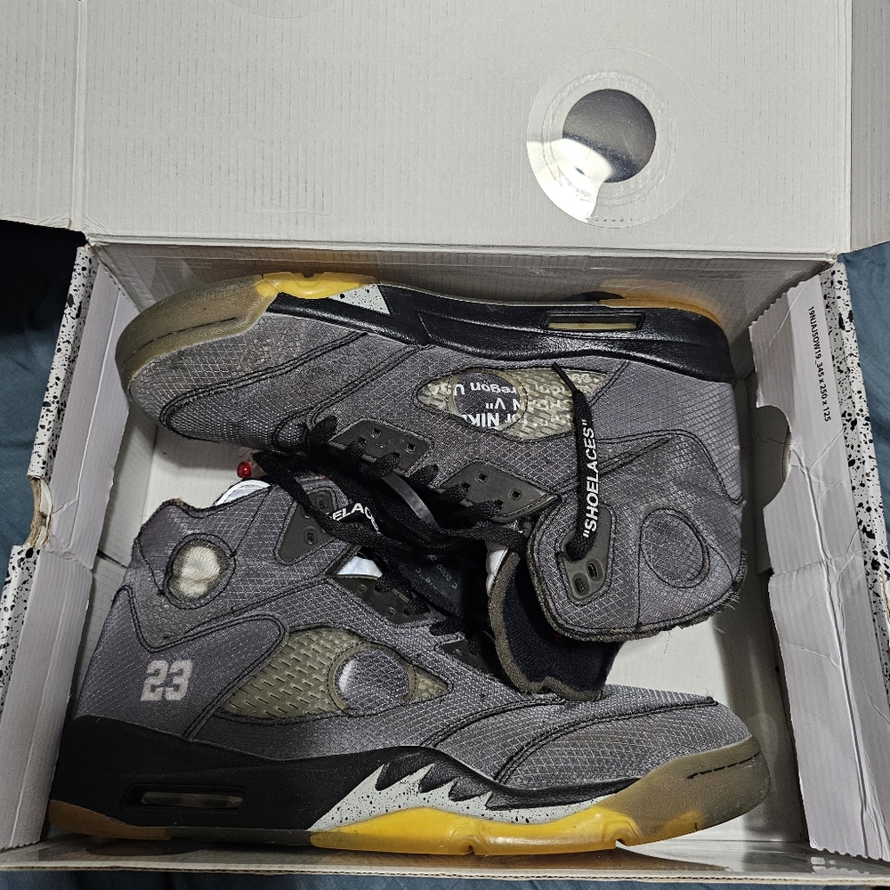 Jordan 5 off white